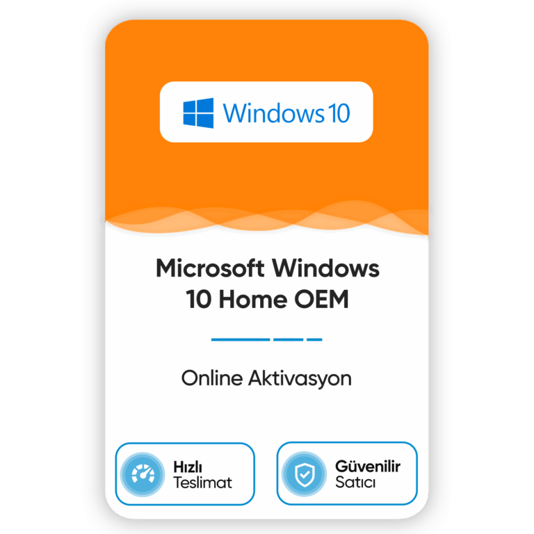 microsoft windows 10 home oem online aktivasyon