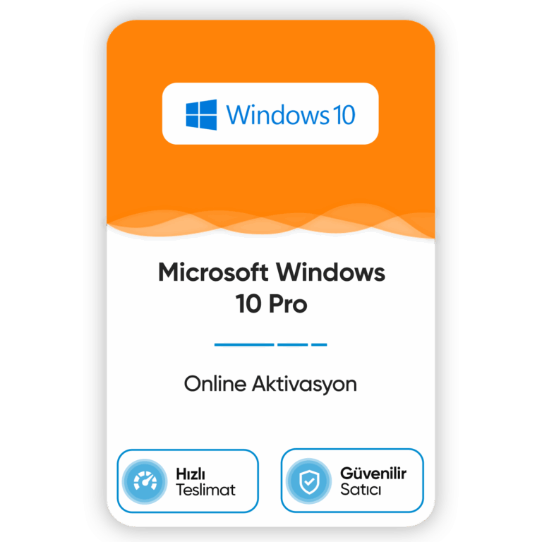 microsoft windows 10 pro online aktivasyon