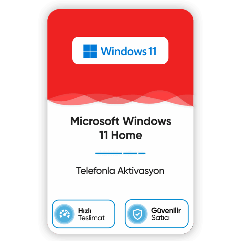 microsoft windows 11 home telefonla aktivasyon