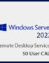 server 2022 standard 50 user cals