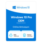 Microsoft Windows 10 Pro OEM - Online Aktivasyon