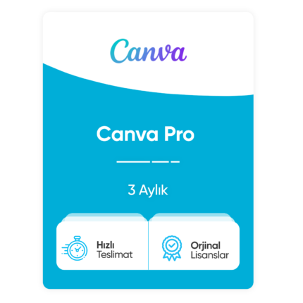 Canva Pro - 3 Aylık