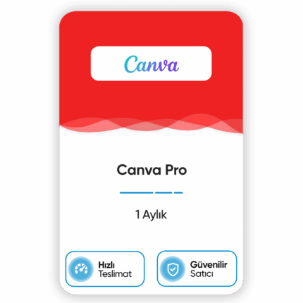 Canva Pro - 1 Aylık