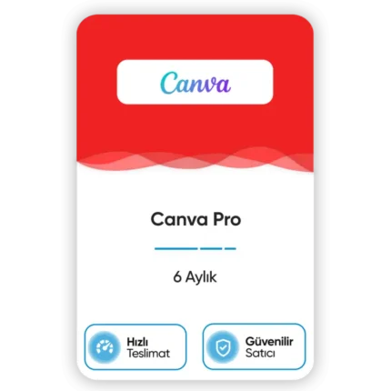 Canva Pro - 6 Aylık