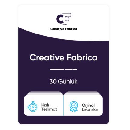 Creative Fabrica 30 gün