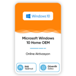 Microsoft Windows 10 Home OEM - Online Aktivasyon