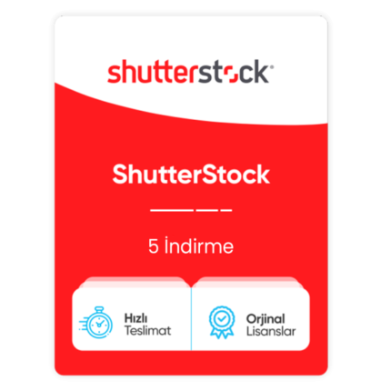 ShutterStock - 5 İndirme