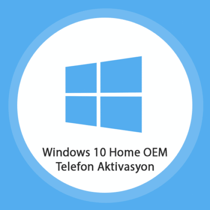 Microsoft Windows 10 Home OEM - Telefon Aktivasyon